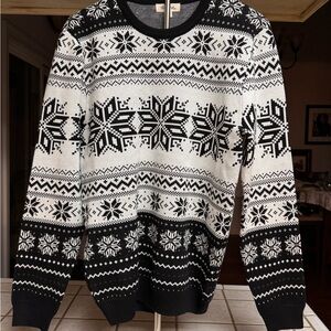 ❄️ Tres Chic Nordic Knit Sweater
Unisex Size XL